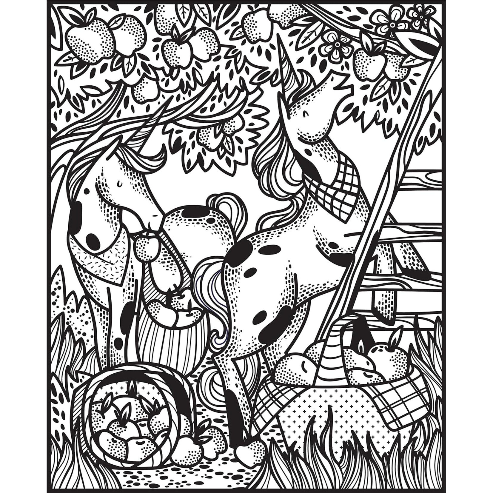 HarperCollins Unicorns Magic Painting  Book