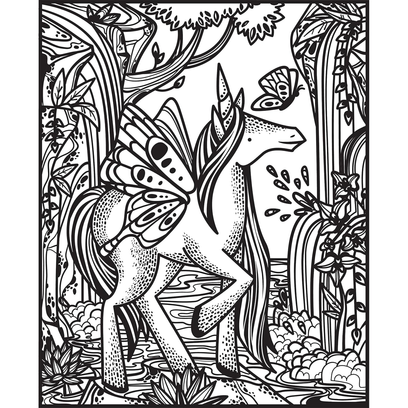 HarperCollins Unicorns Magic Painting  Book