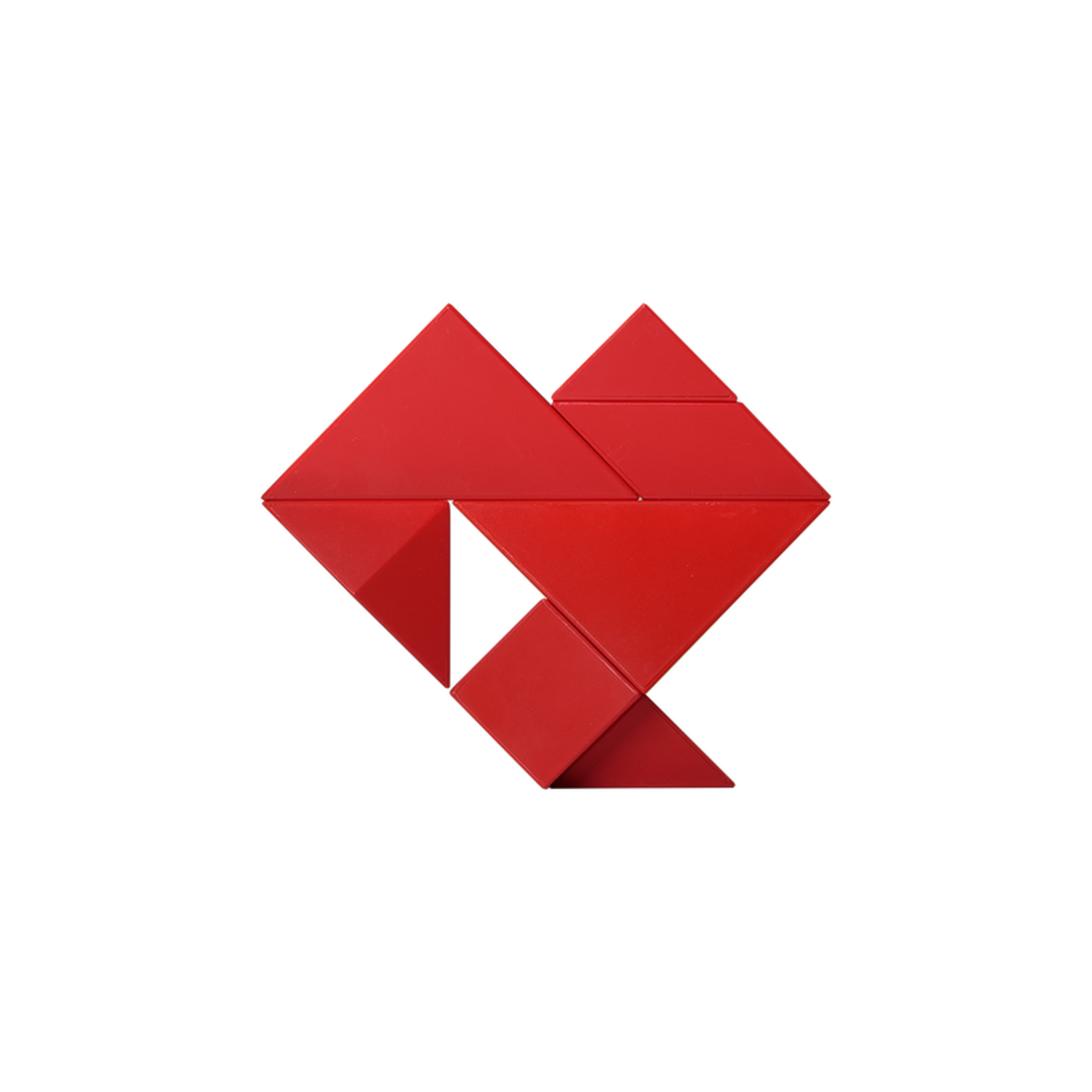 pickagram Magnetic 3D Art Puzzle in Red