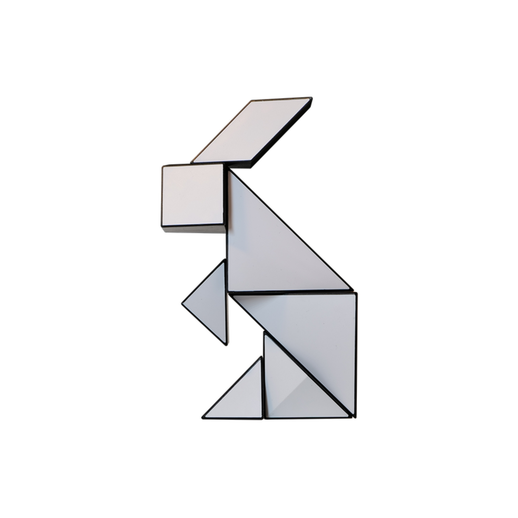 pickagram Magnetic 3D Art Puzzle in Reverse Panda