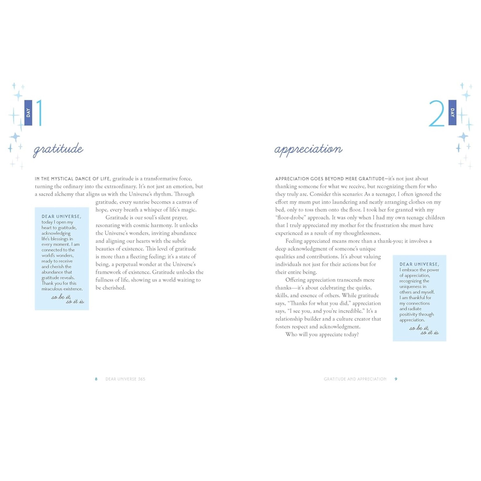 HarperCollins Dear Universe 365: A Year of Mini-Meditations