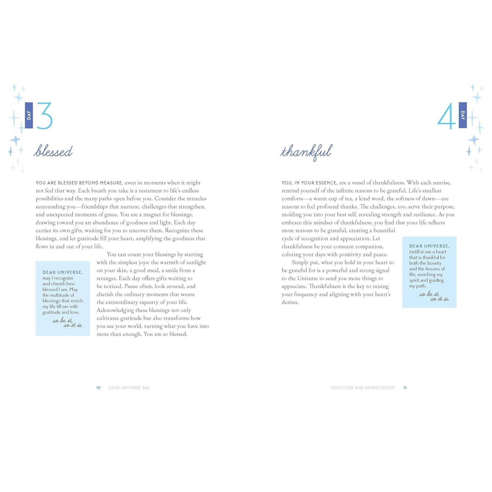 HarperCollins Dear Universe 365: A Year of Mini-Meditations