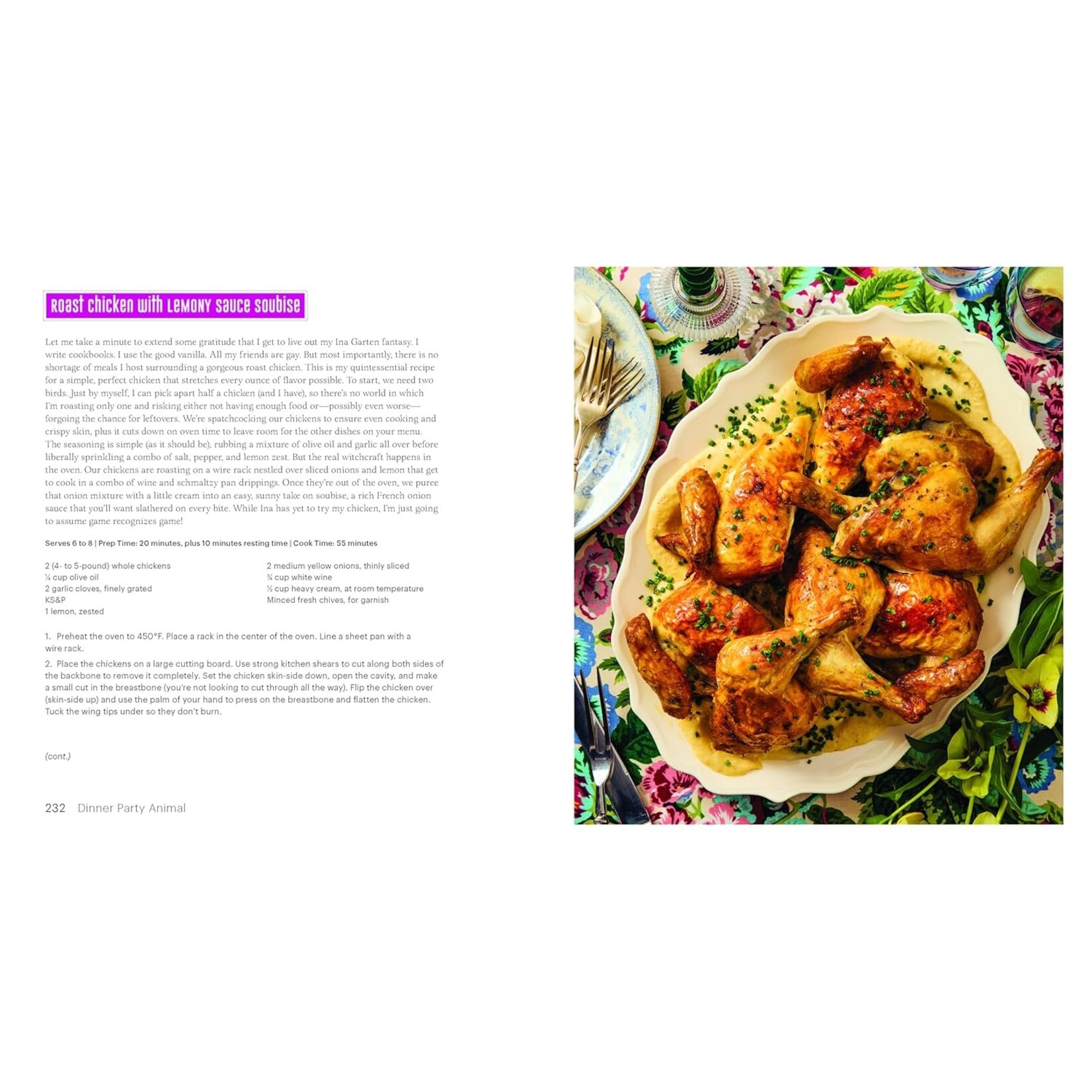 HarperCollins Dinner Party Animal