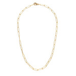 A Mano Gold Paperclip Chain Necklace