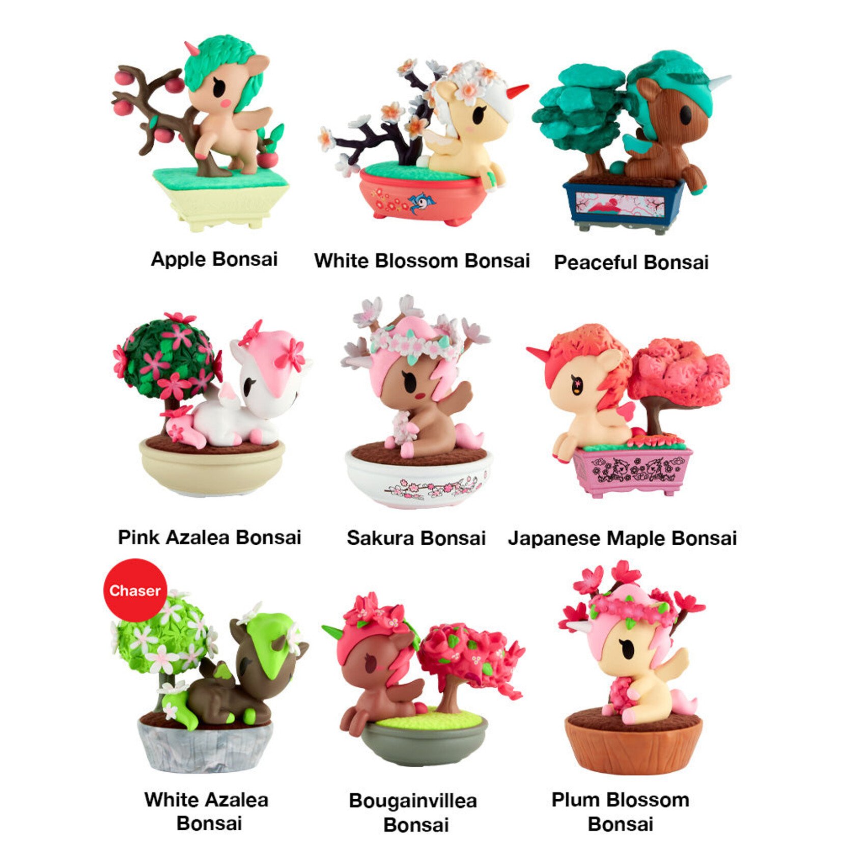 Tokidoki Unicorno Botanical Bonsai Series