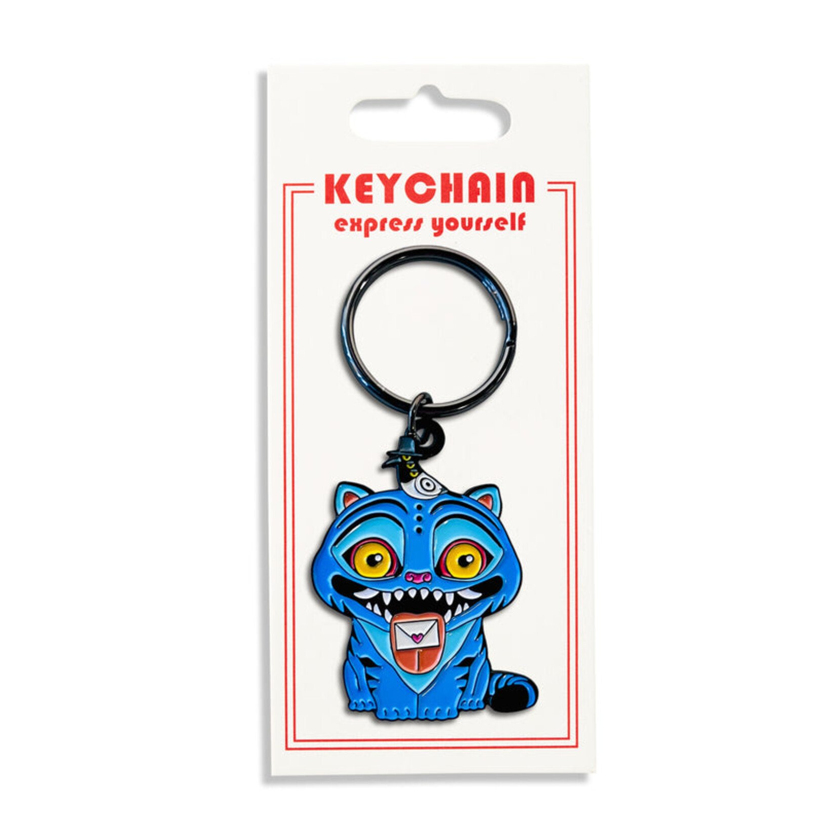 The Found K-Pop Tiger Enamel Keychain