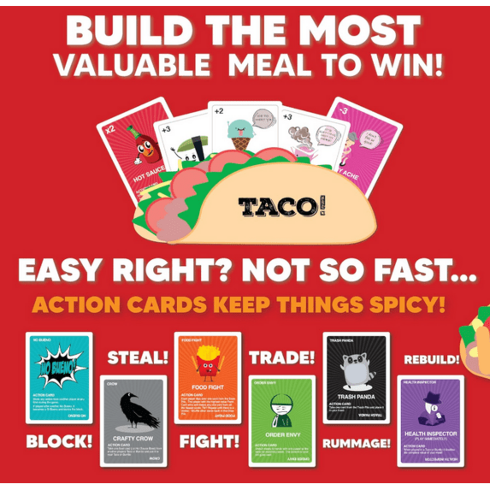 Set Enterprises Taco vs Burrito: The Card Game