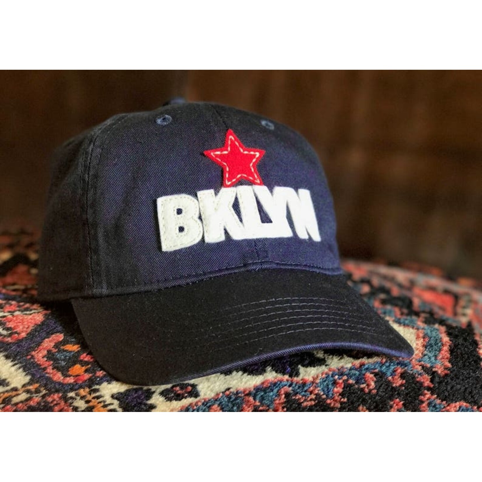 Brooklyn Baseball Hat in Navy