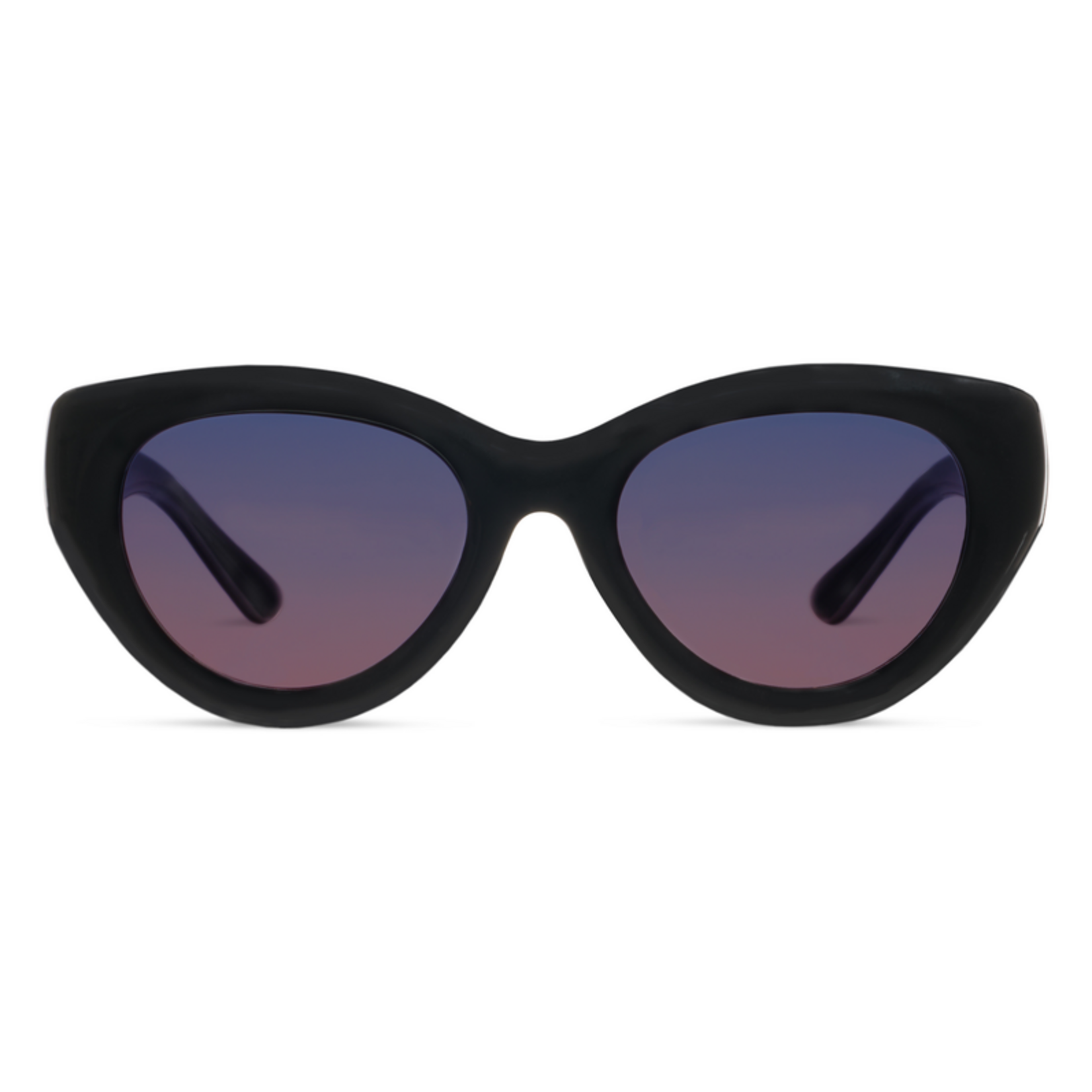 Sunday Scaries Polarized Sunglasses in Black