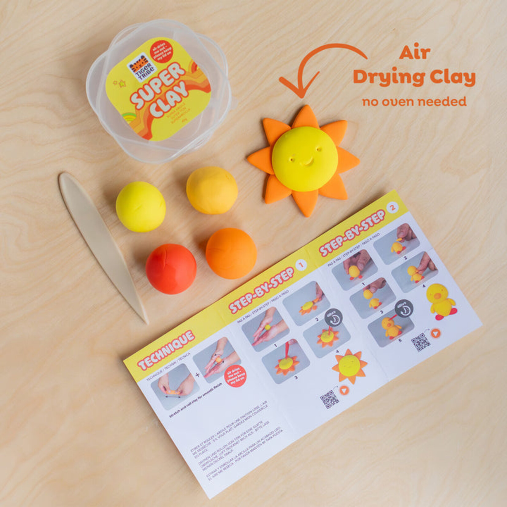 Super Clay in Sunrise Orange