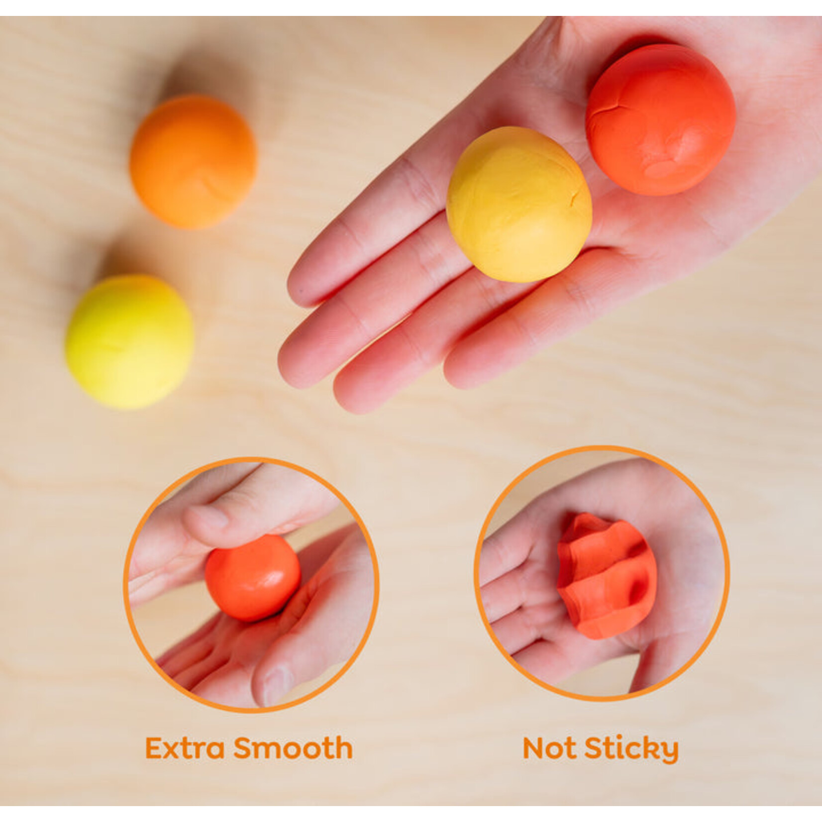 Super Clay in Sunrise Orange