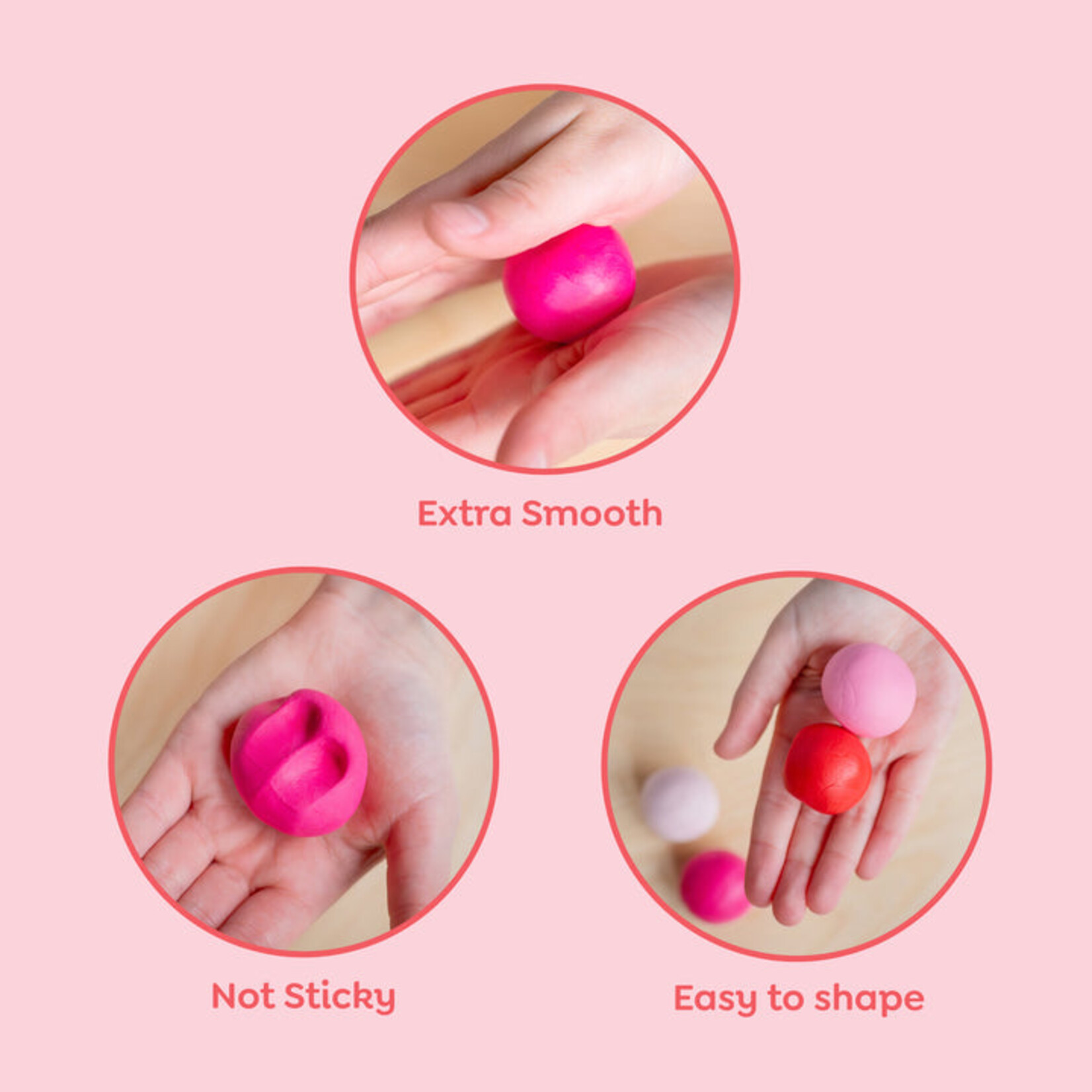 Super Clay in Sunset Pink