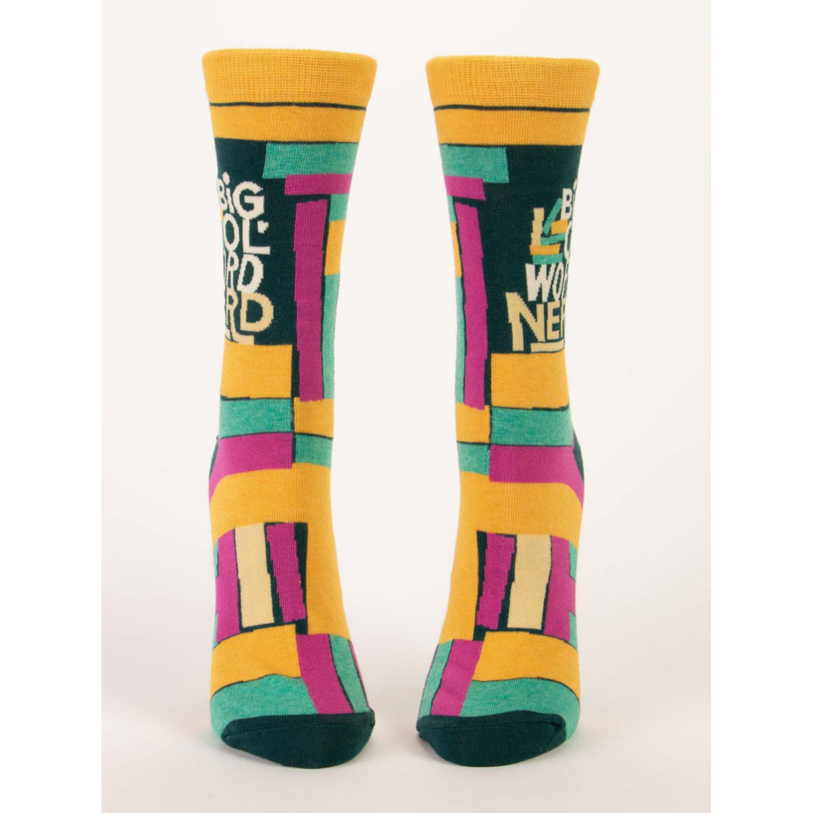 Blue Q Big Ol'Word Nerd Ladies' Socks