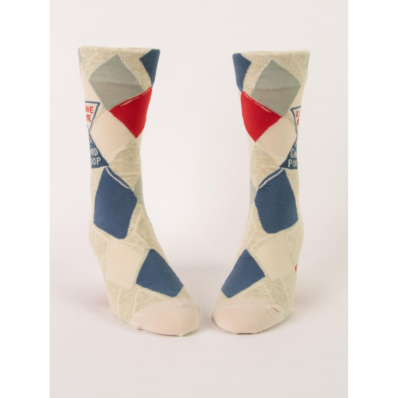 Blue Q Love Me a Good Poop Men's Socks