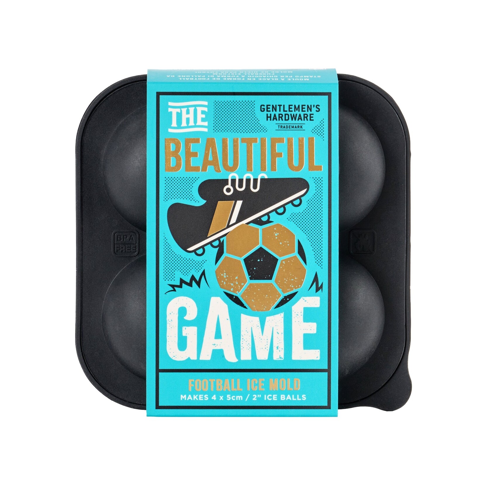 Gentleman's Hardware Football (Soccer) Ice Mold