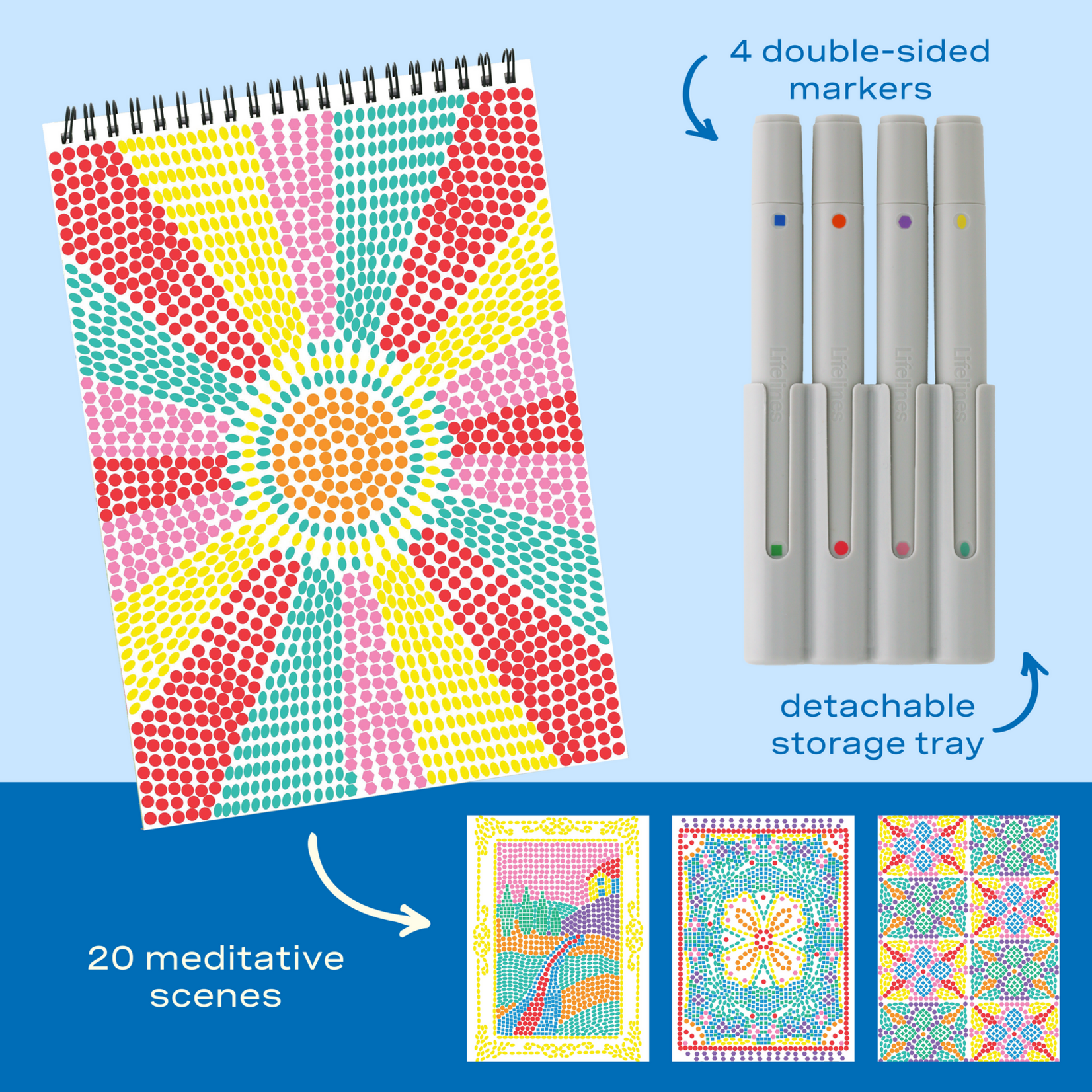 Mediterranean Stamp by Shape FlowArt