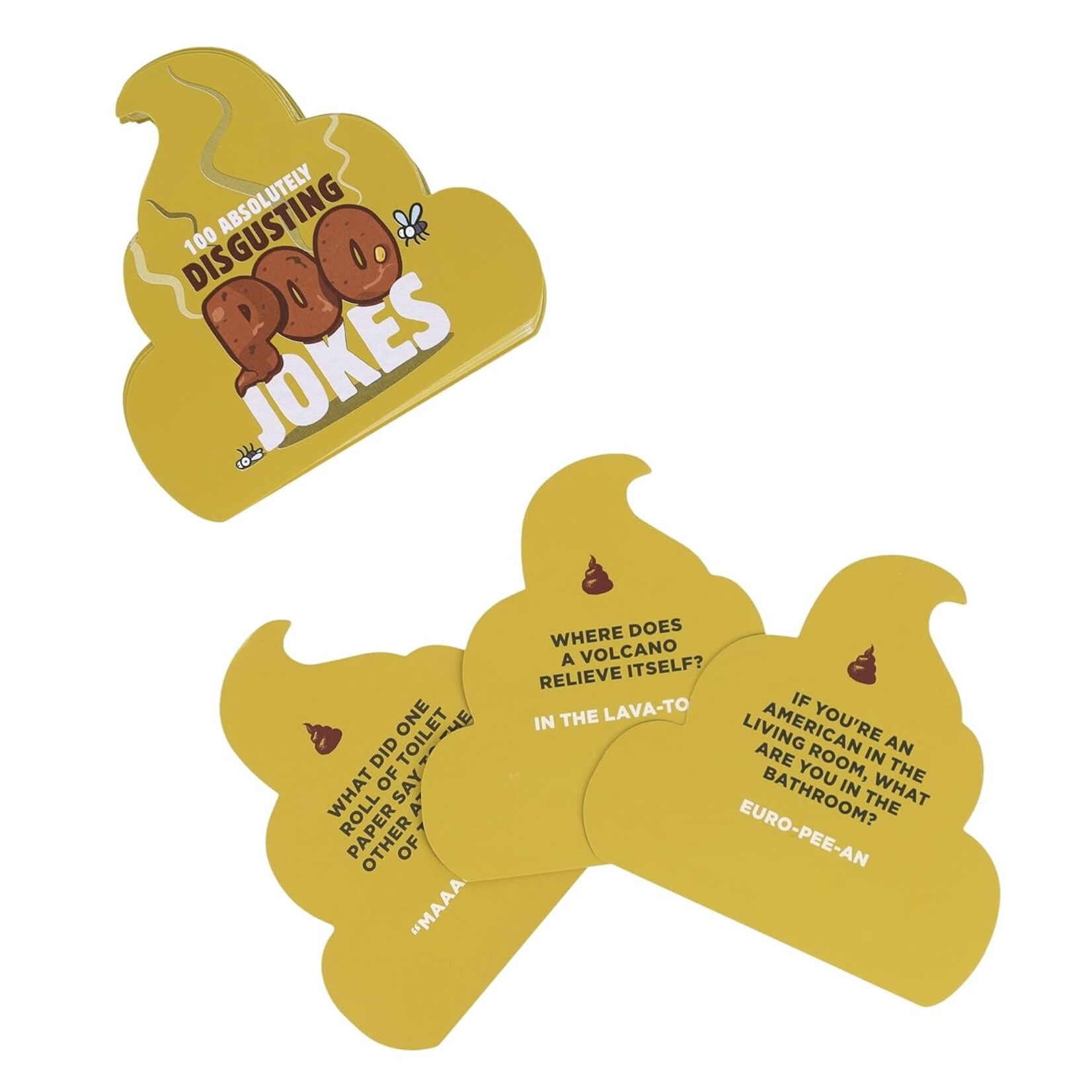 Chronicle Books 100 Absolutely Disgusting Poo Jokes
