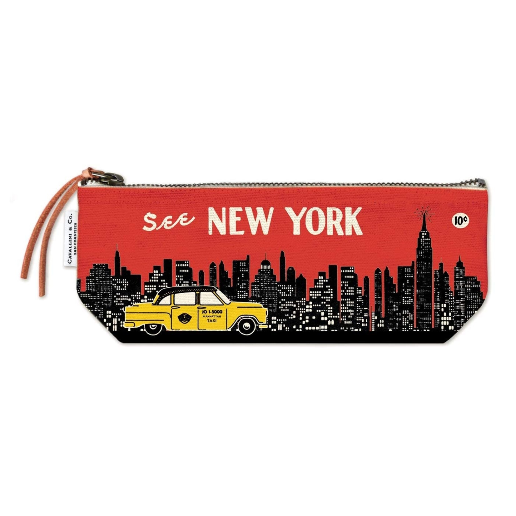 Cavallini NYC Skyline Mini Pouch
