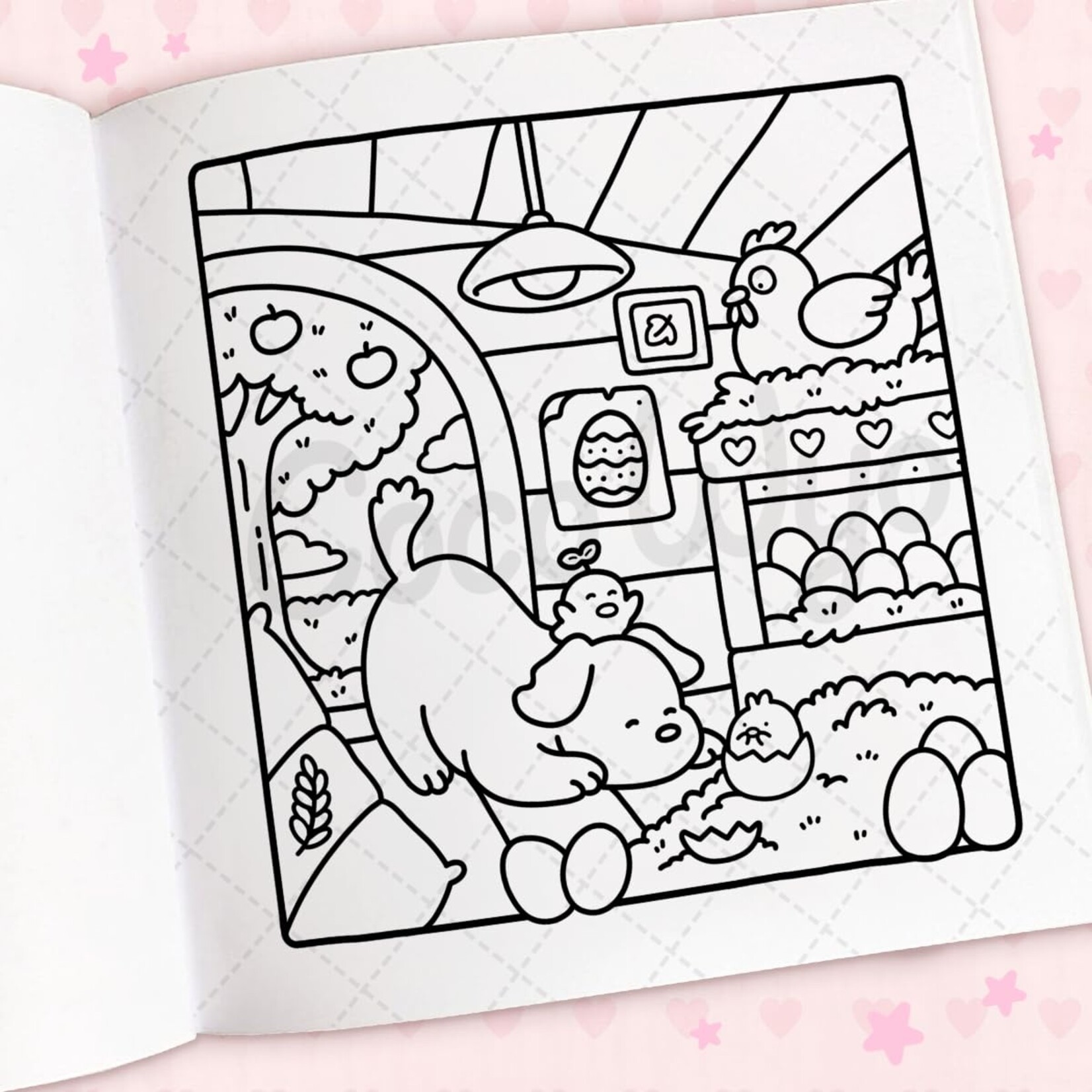 Penguin Random House Cozy Cuties Coloring Book