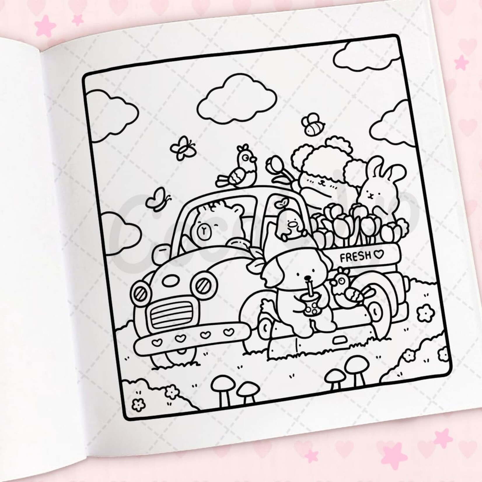 Penguin Random House Cozy Cuties Coloring Book