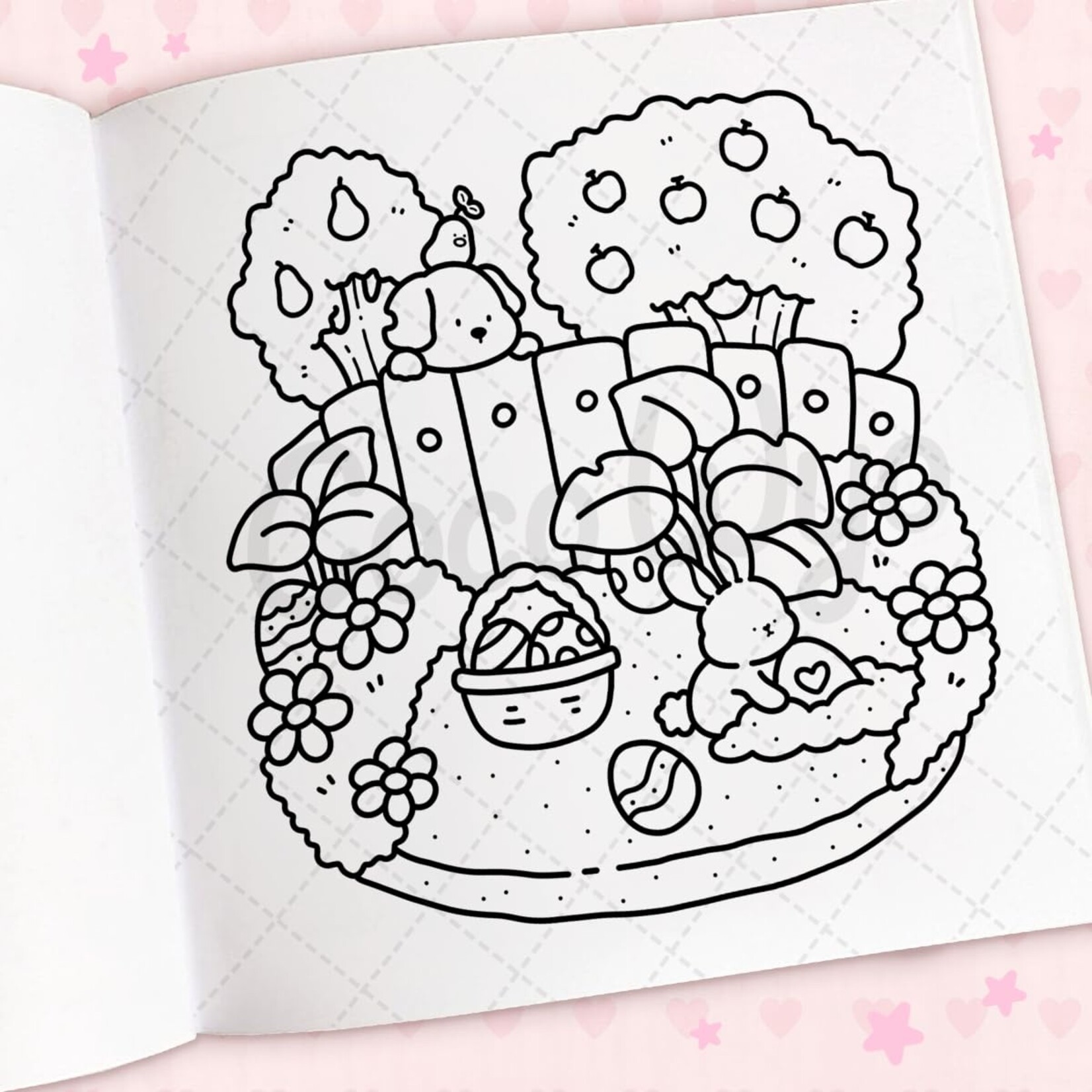 Penguin Random House Cozy Cuties Coloring Book