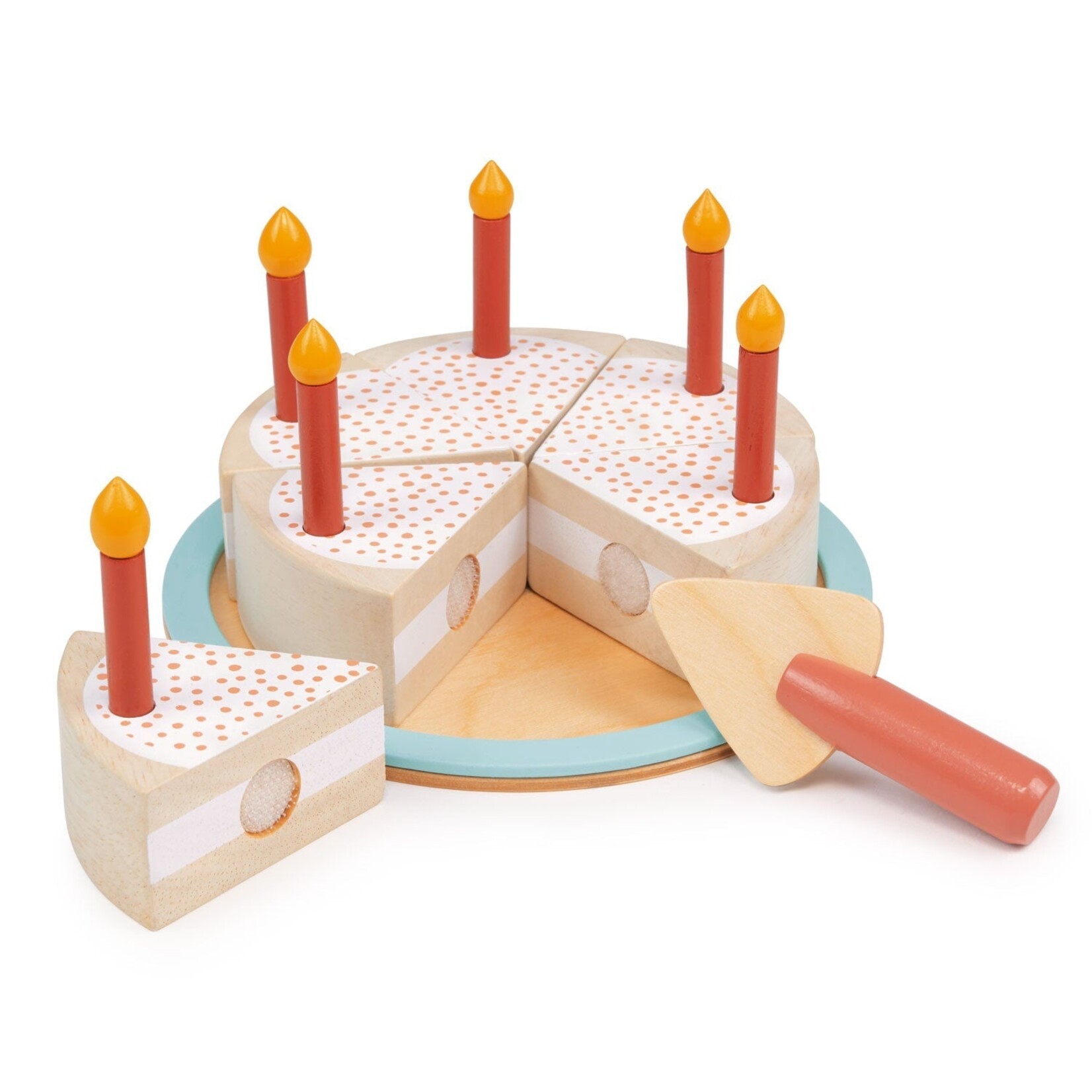 Mentari Toys Wooden Party Cake Toy