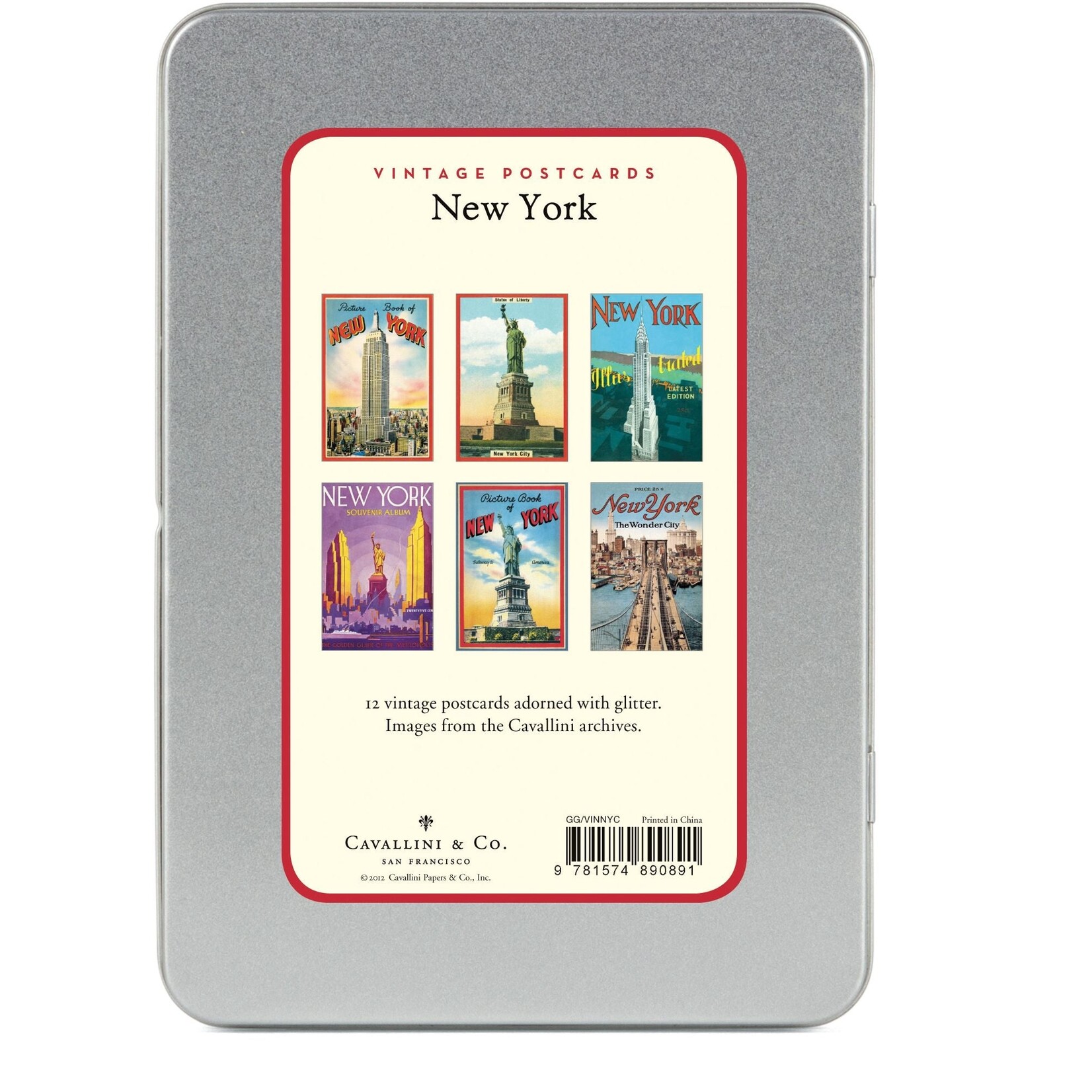 Cavallini Empire NYC Postcards
