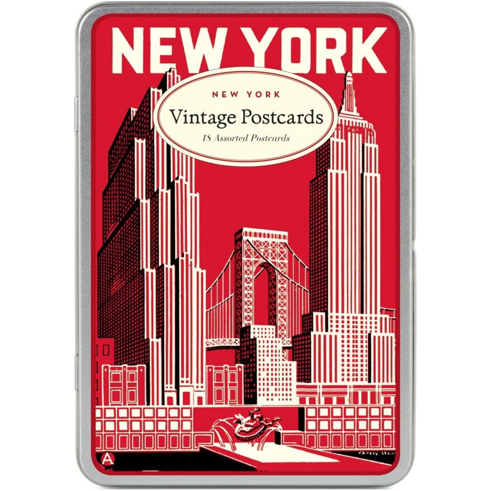Cavallini Red NYC Postcards