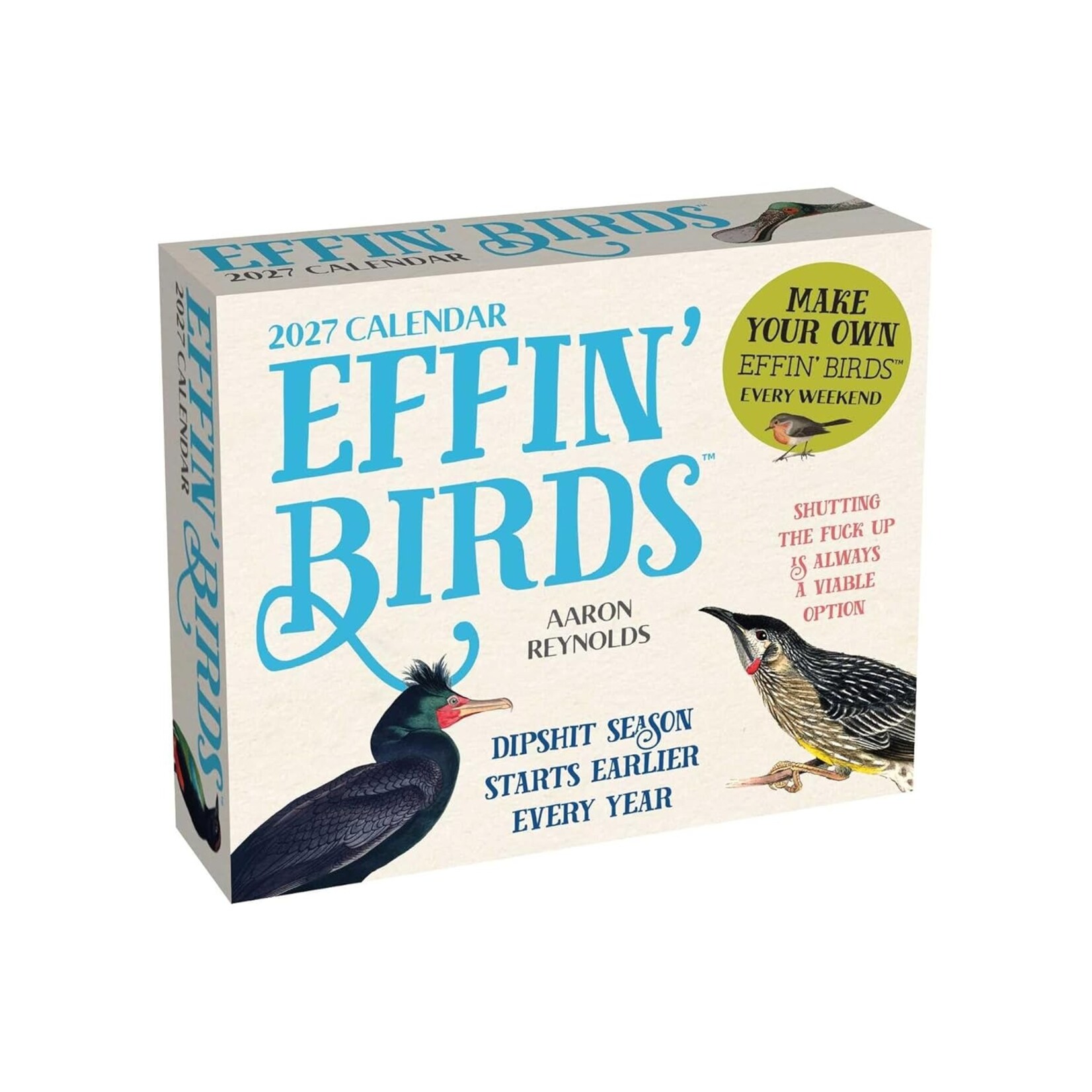 Simon and Schuster Effin' Birds  Boxed Calendar 2027