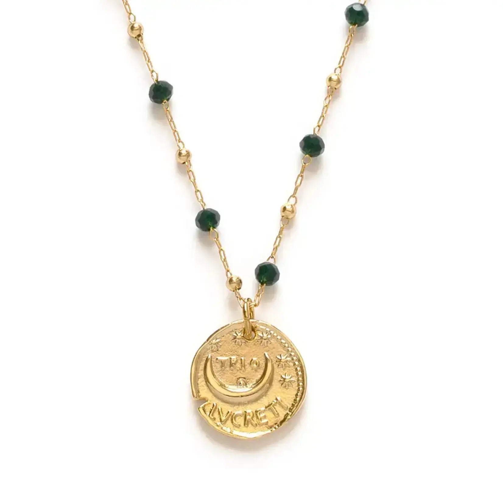 A Mano Ancient Roman Coin Necklace