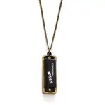 A Mano Black Harmonica Sola Necklace