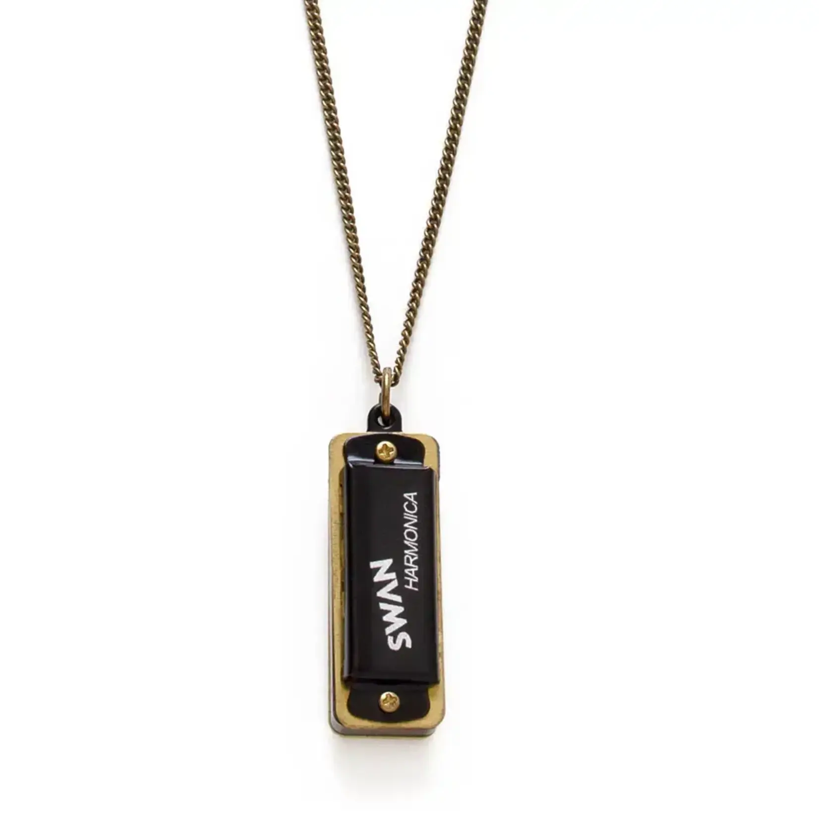 A Mano Black Harmonica Sola Necklace