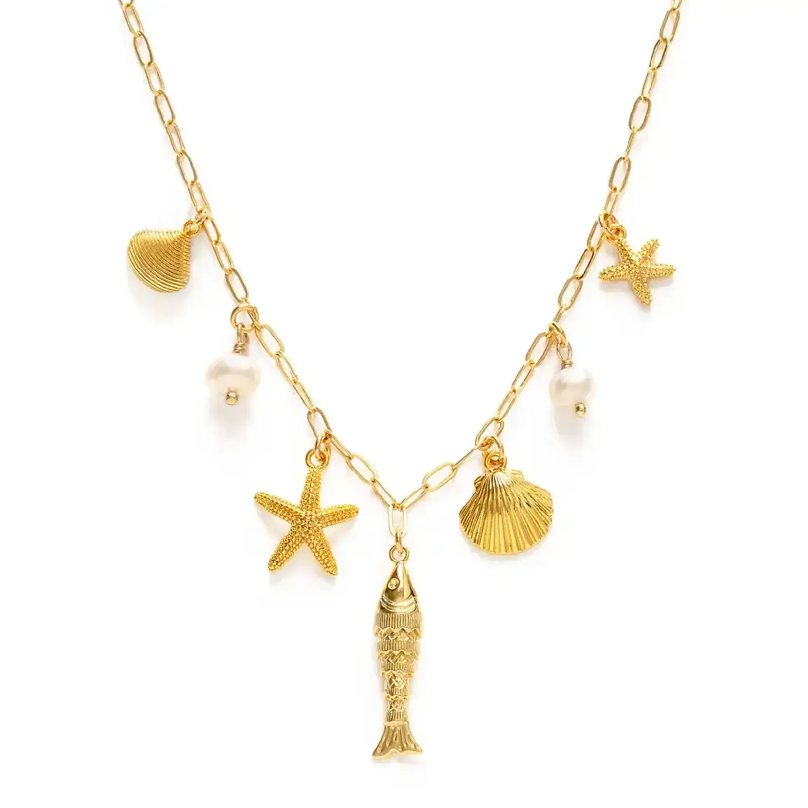 A Mano Pacifica Charm Necklace