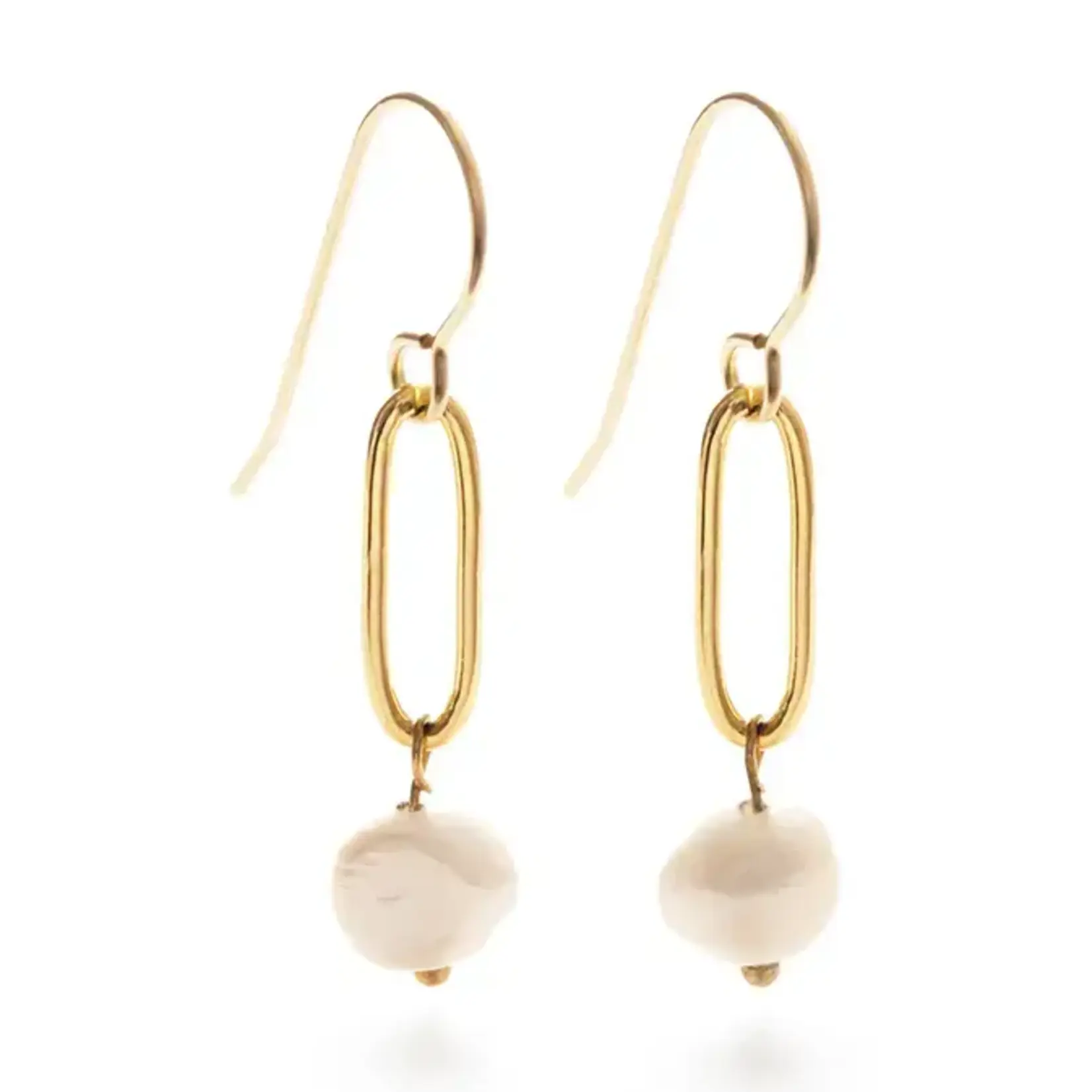 A Mano Sweet Baby Jane Pearl Drops Earrings