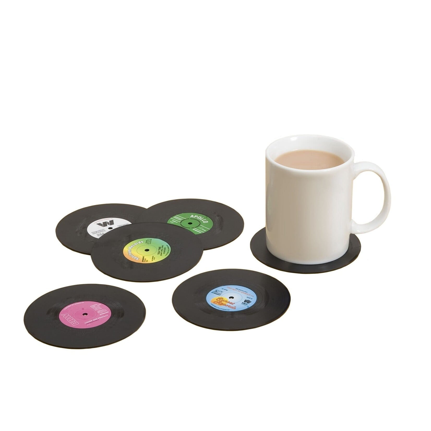 Gift Republic Vinyl Coasters