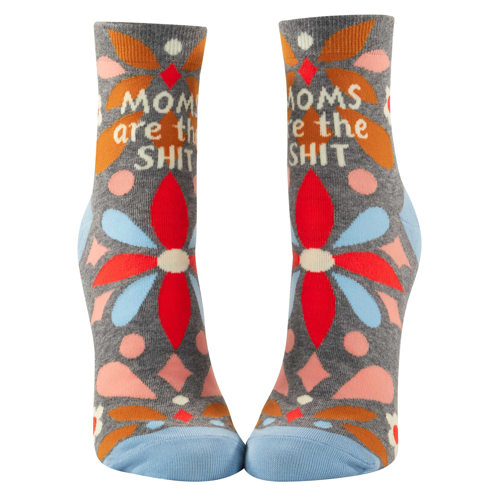 Blue Q Moms are the Shit Ladies' Socks