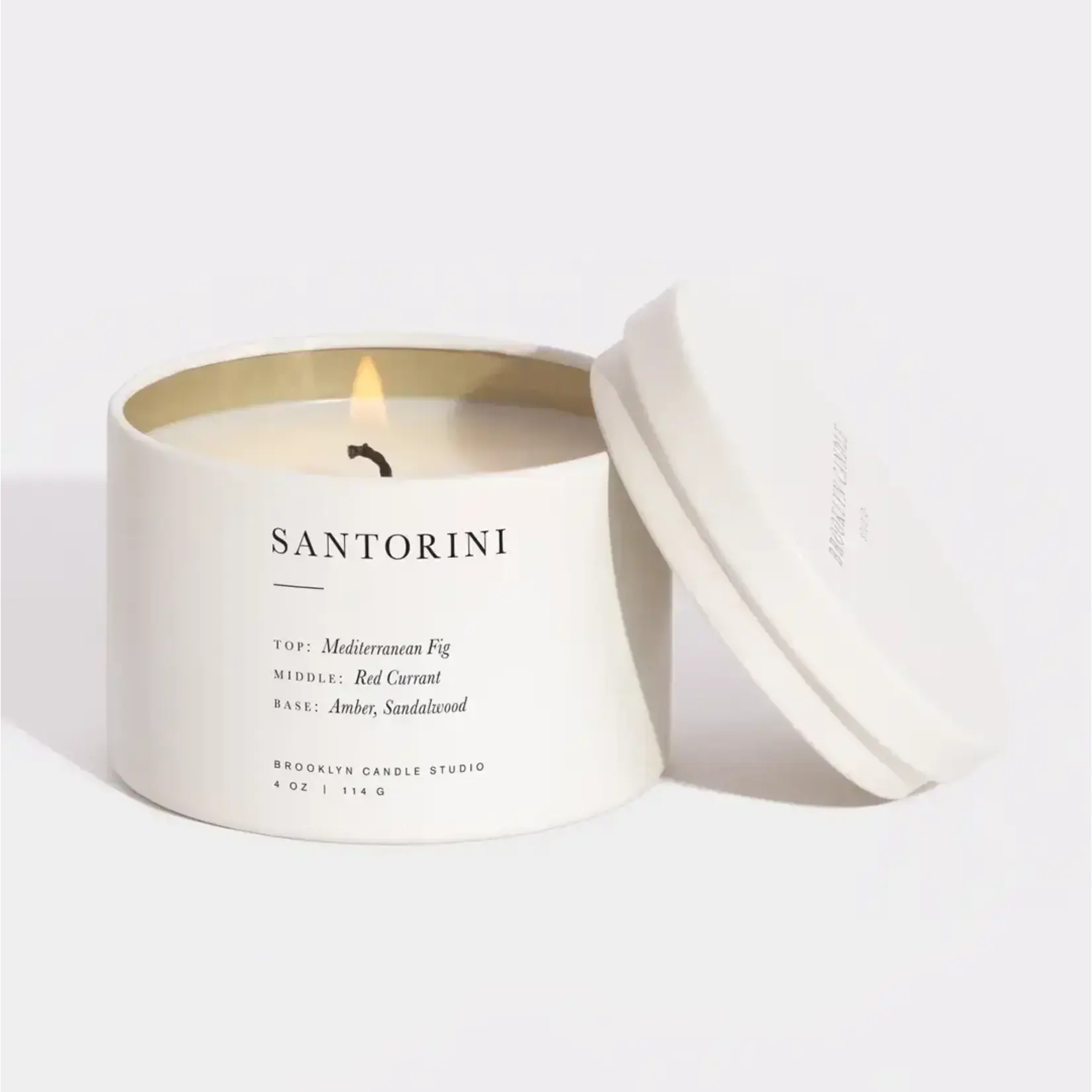Brooklyn Candle Studio Santorini Travel Tin Candle