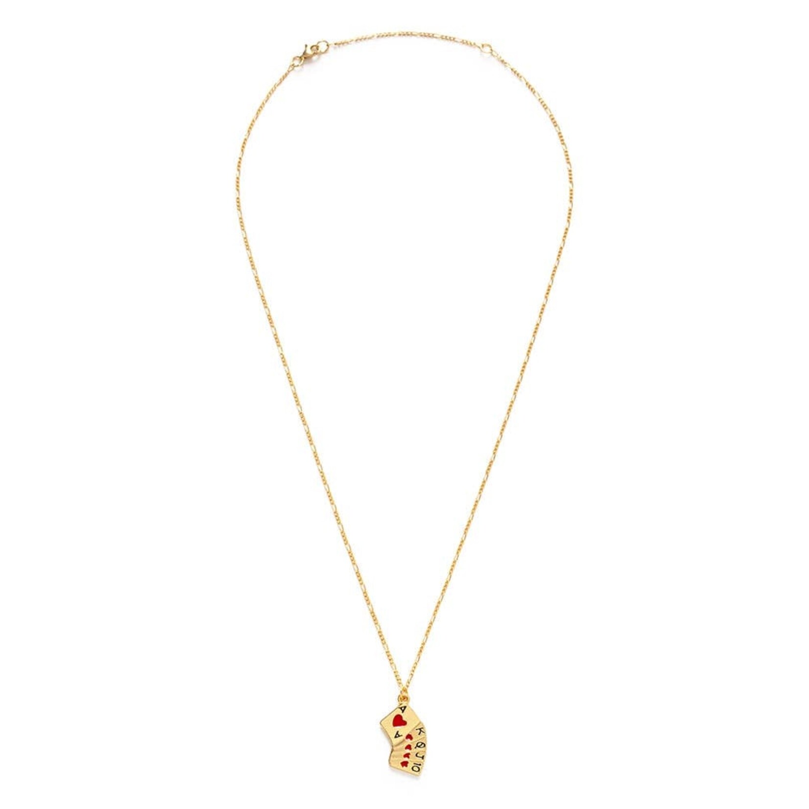 A Mano Playing Cards Charm Necklace