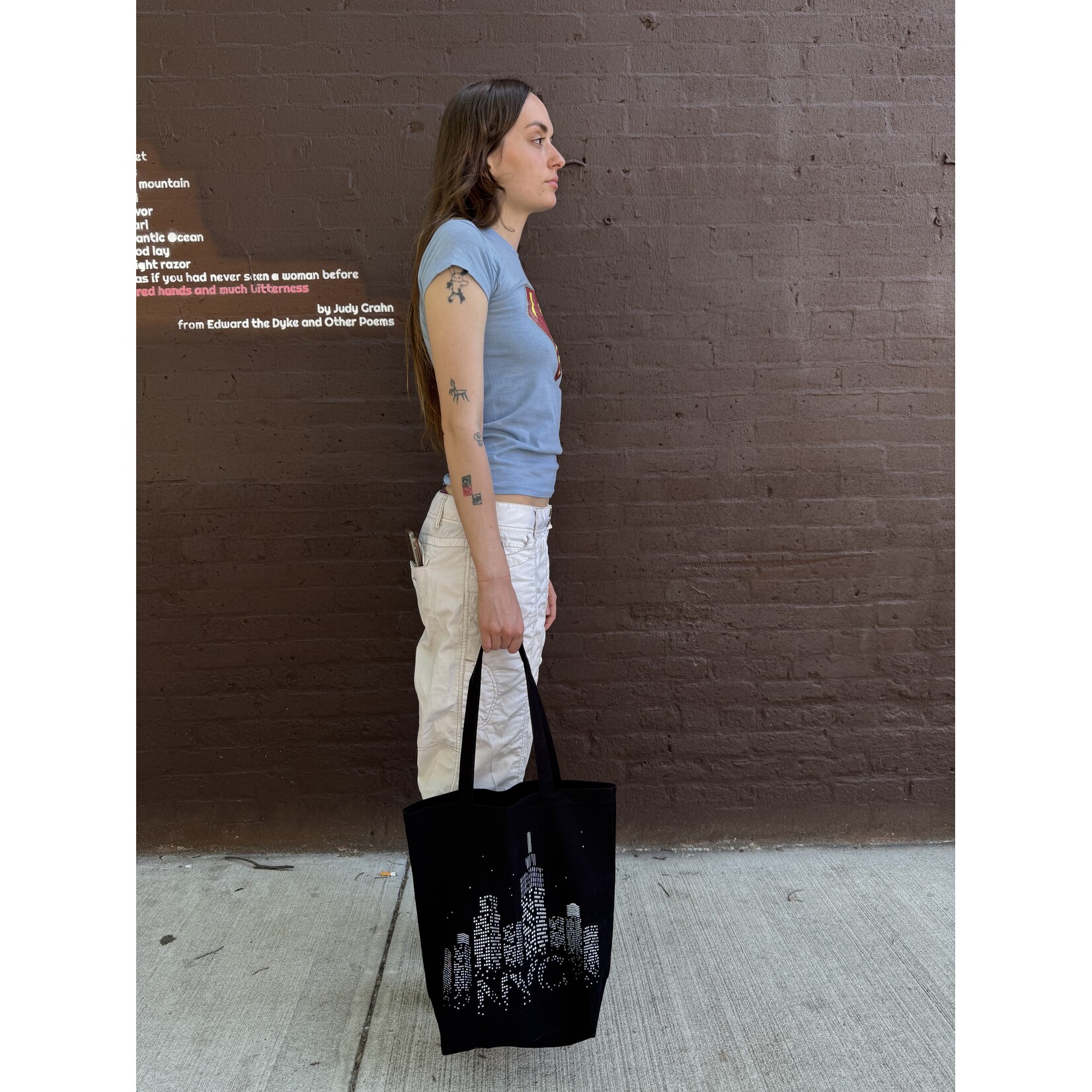 NYC Sky Lights Tote