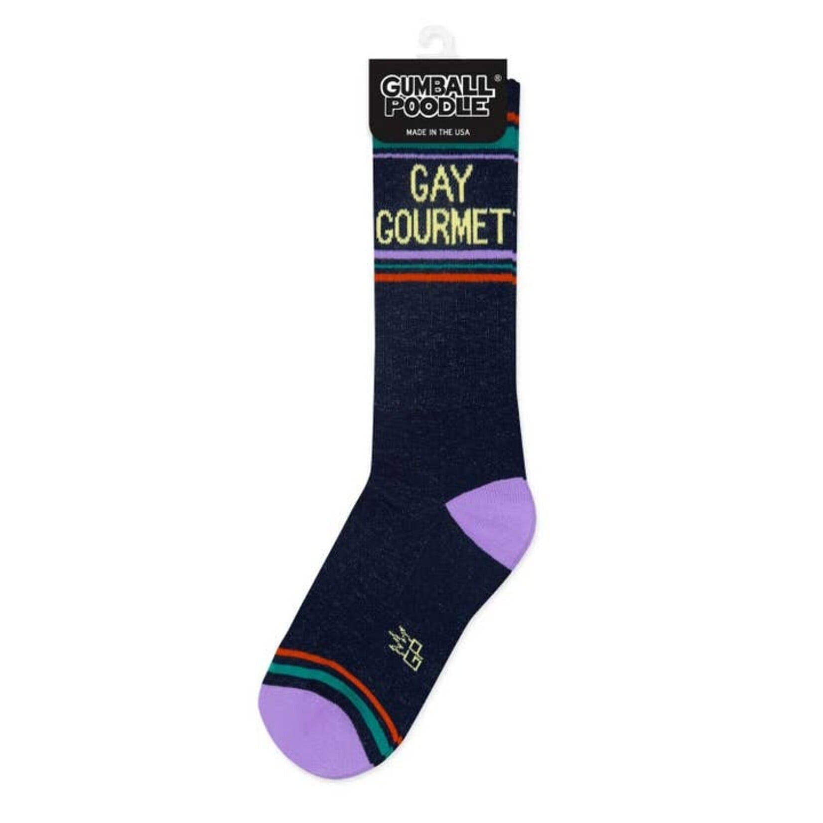 gumball poodle Gay Gourmet Unisex Gym Crew Socks