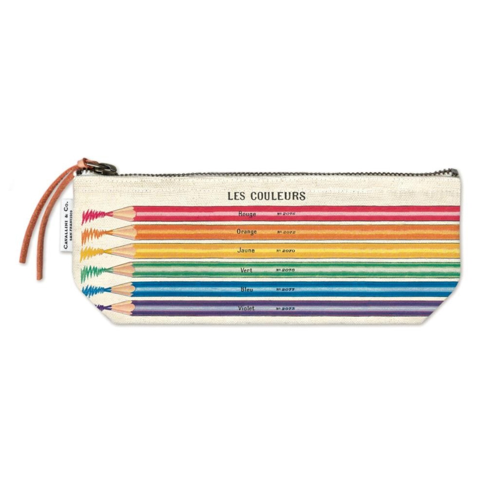 Cavallini Mini Pencils Mini Pouch
