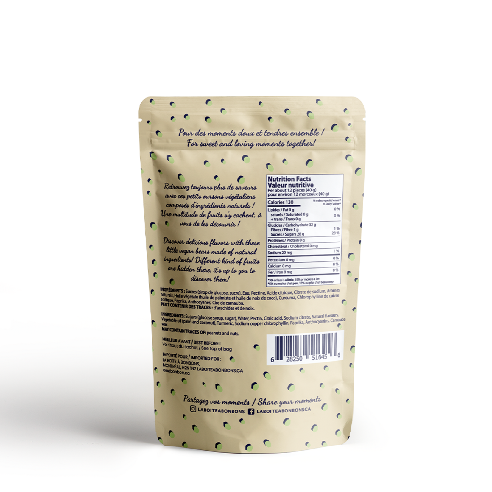 La Boite a Bonbons BonBon Vegan Bites Gummy Candies