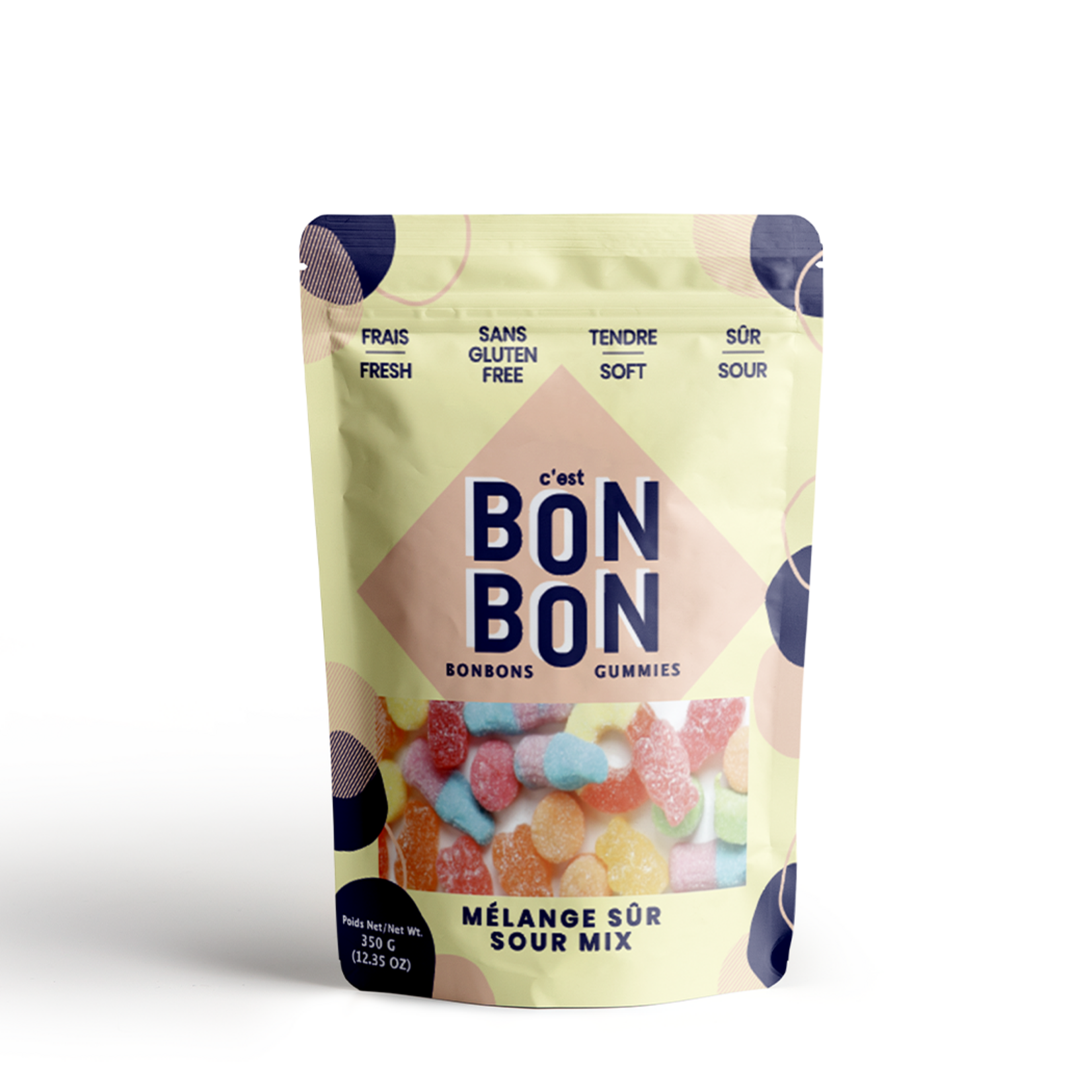 La Boite a Bonbons BonBon Sour Gummy Candies - Large Mix