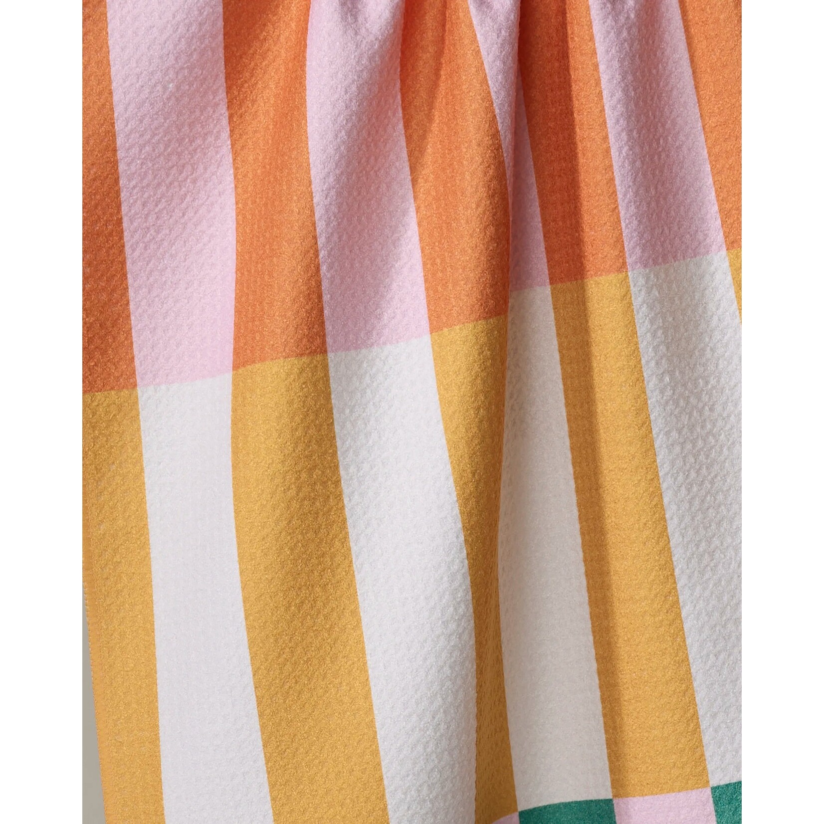 Geometry Stacked Stripes Geometry Tea Towel