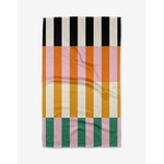 Geometry Stacked Stripes Geometry Tea Towel