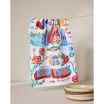 Geometry Greetings from New York Geometry Tea Towel