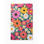Geometry Wild Blooms Geometry Tea Towel
