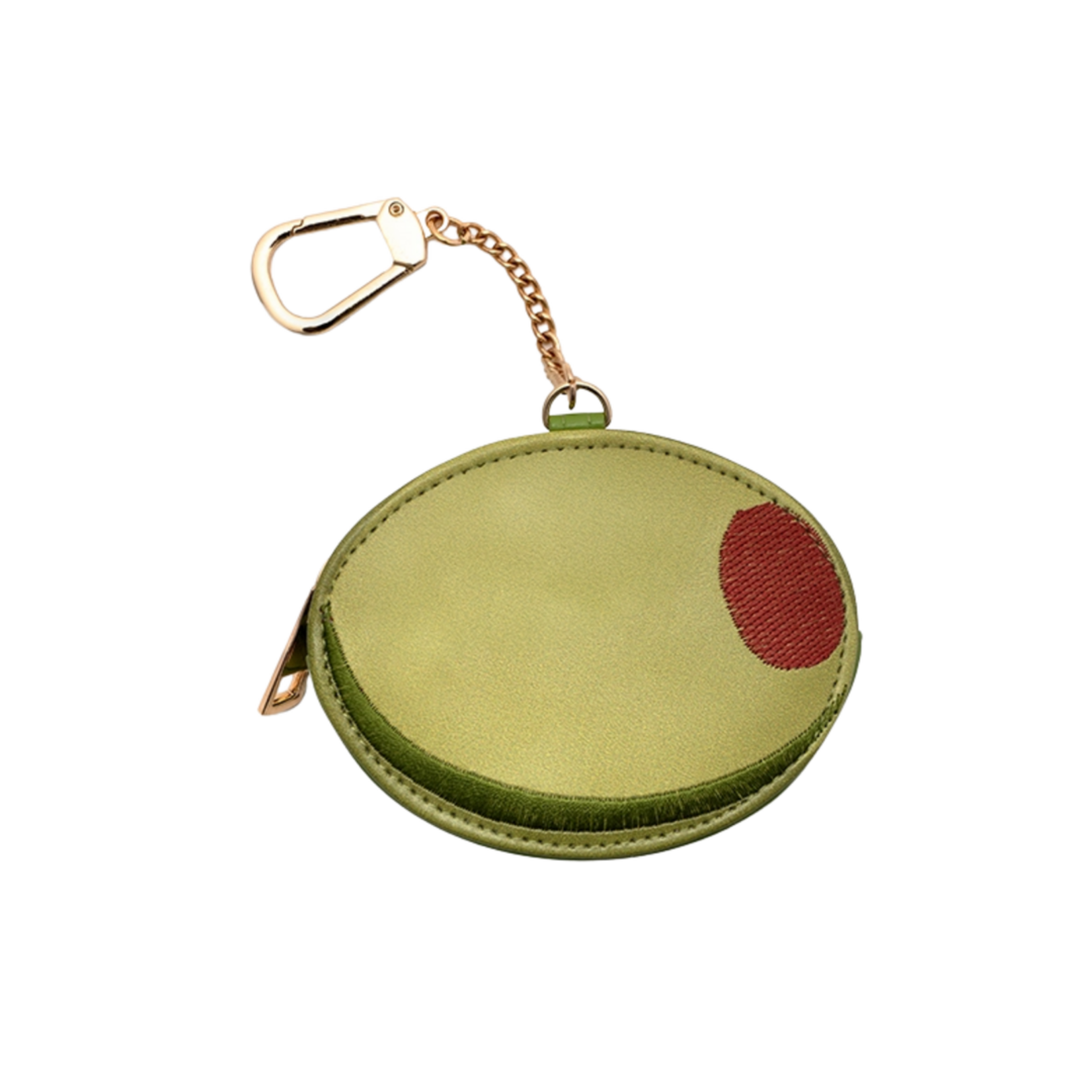 living royal Olive Bag Charm + Tote