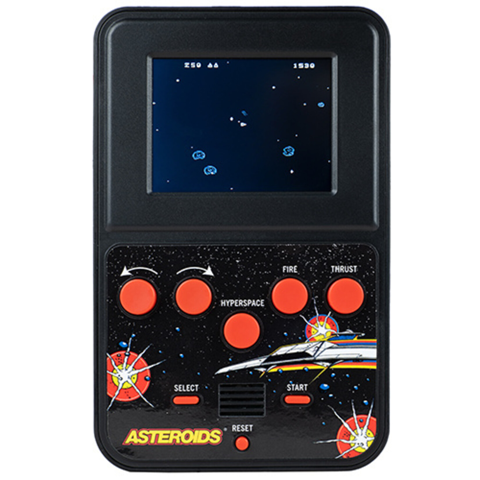 Fizz Creations Asteroids Handheld Arcade