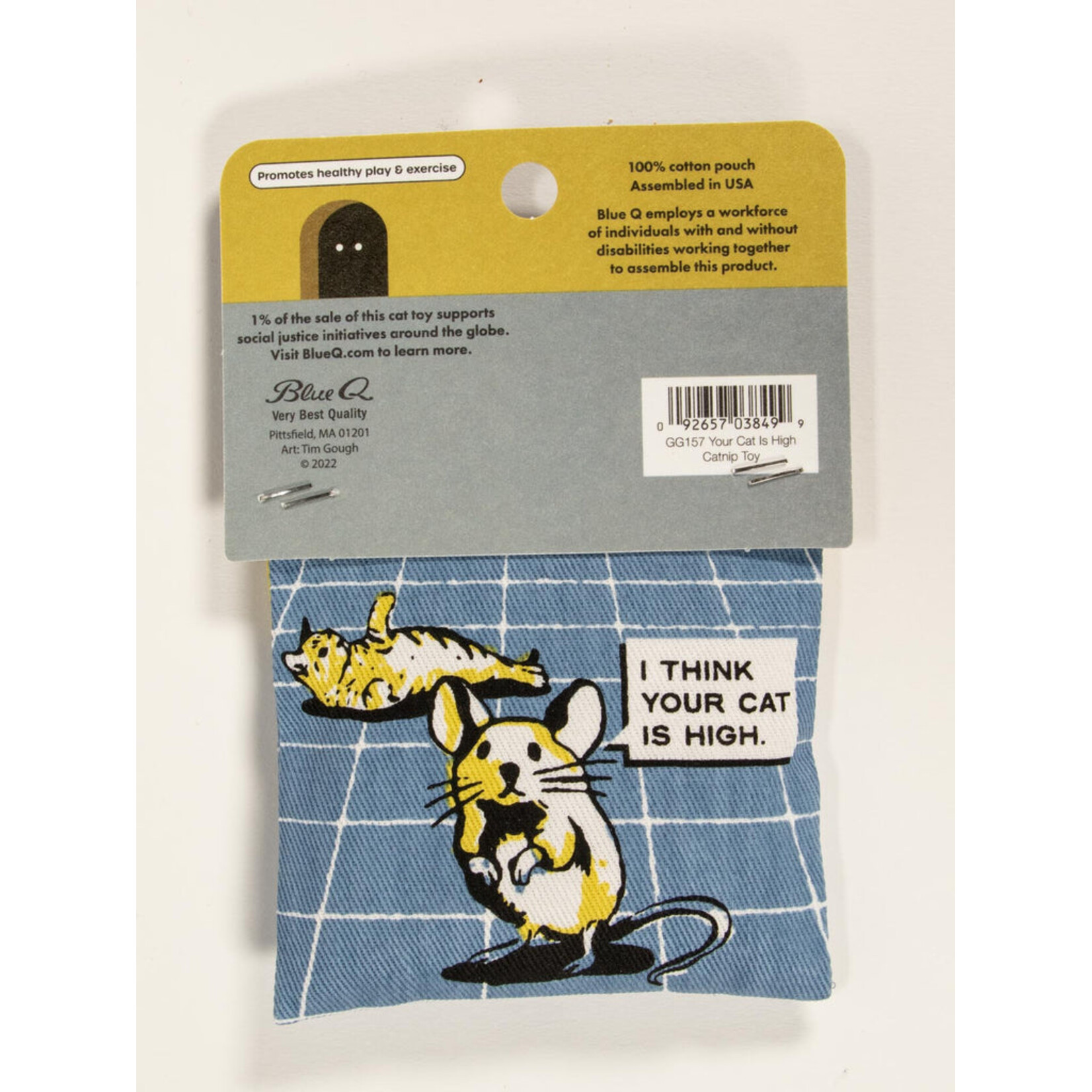 Blue Q High on Life Cat Nip Toy